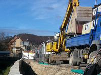 Baustelle in Albstadt